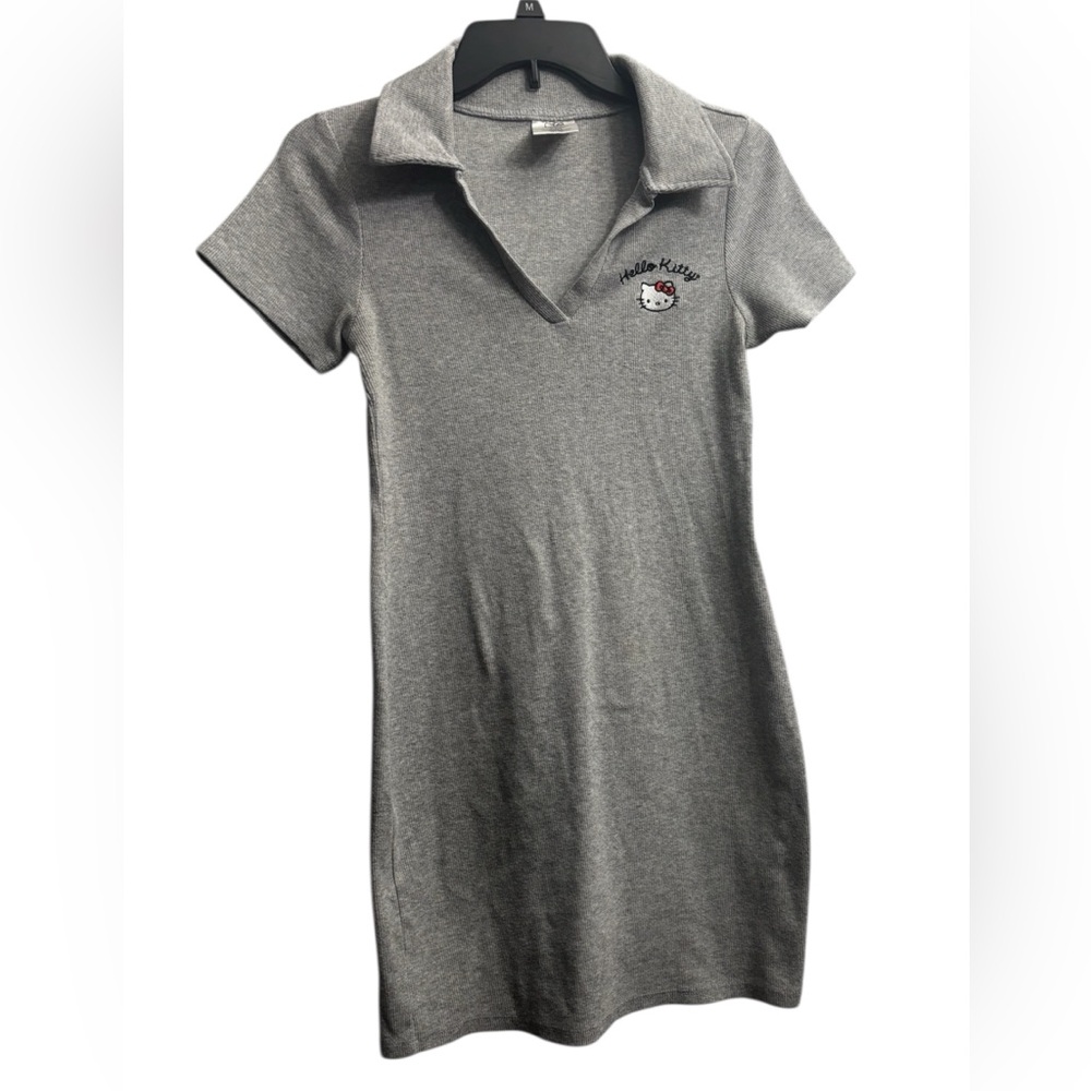 Hello Kitty Gray Mini Dress- MEDIUM